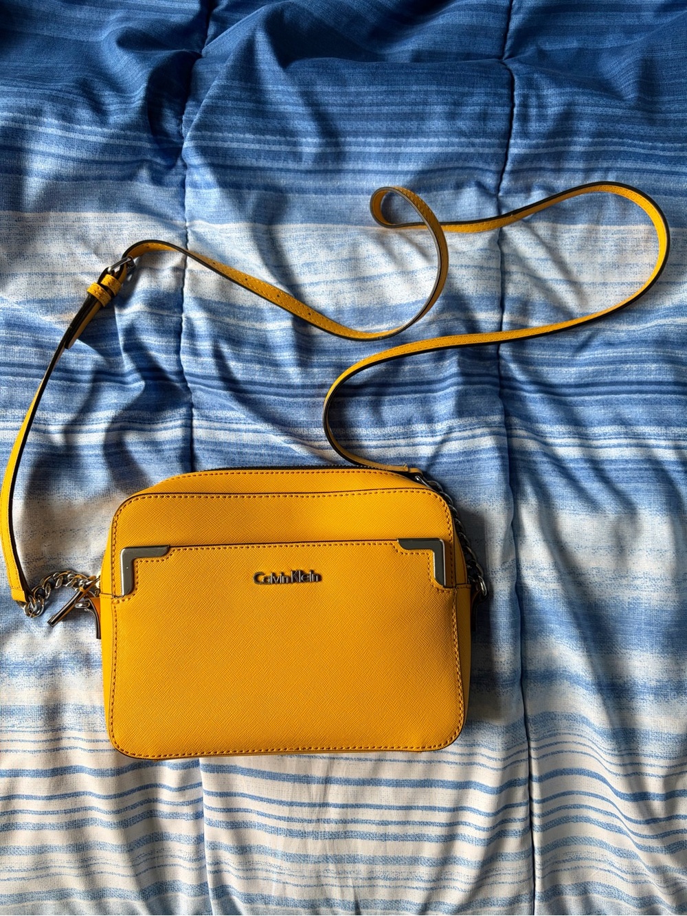 Calvin Klein Yellow Crossbody Bag